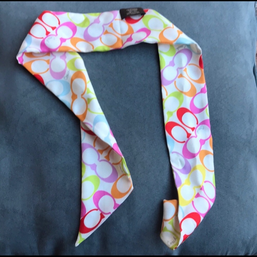 Coach monogram small scarf